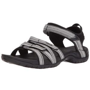 NWT Teva Tirra Athletic Sandal Silver Gray